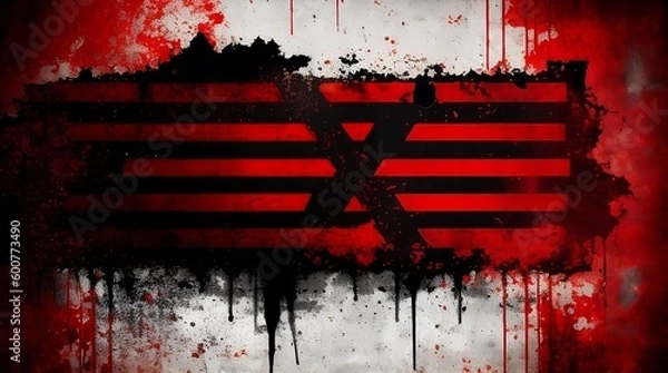 Fototapeta grunge danger background