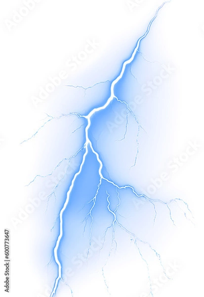 Fototapeta Easy to use real lightning PNG Elements Elements photo editing lightning effect