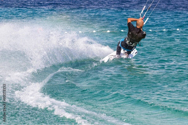 Obraz Kitesurfing w Chorwacji