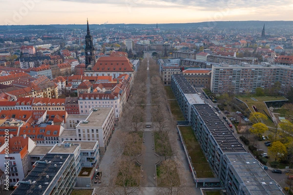 Fototapeta Hauptstraße Dresden