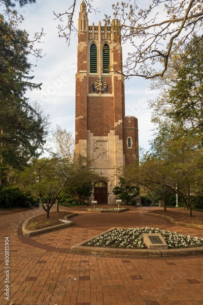 Fototapeta Beaumont Tower on the campus of Michigan State University in East Lansing