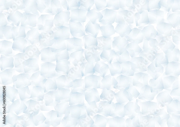 Fototapeta Ice Cubes Background. Vector Illustration.