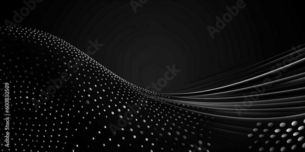 Obraz black and white abstract background