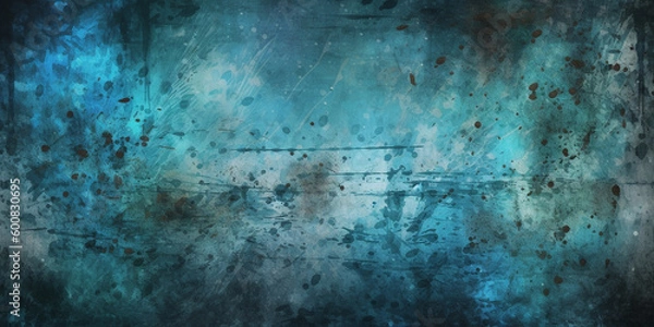 Obraz grunge blue background