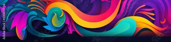 Obraz abstract colorful background