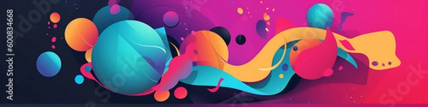 Fototapeta colorful background