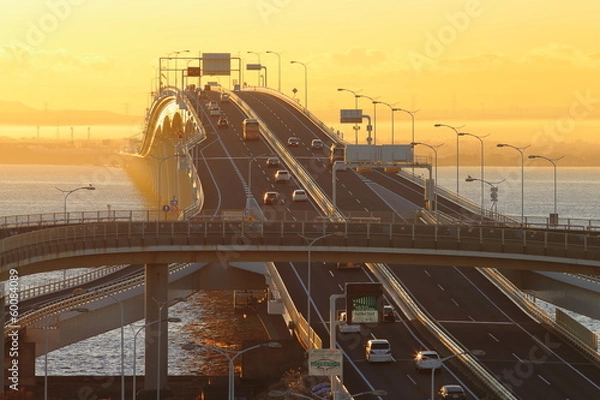 Obraz 海ほたるの朝