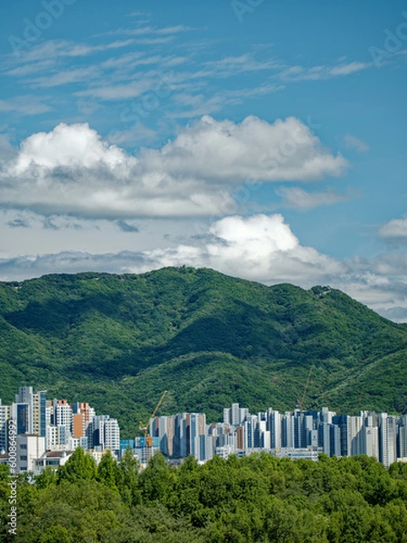 Obraz 구름 그림자