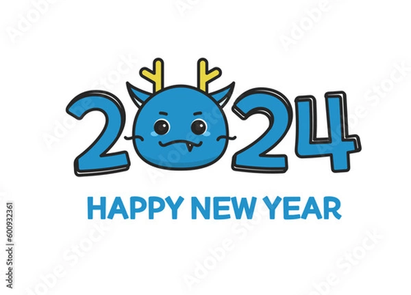 Fototapeta 2024, happynewyear