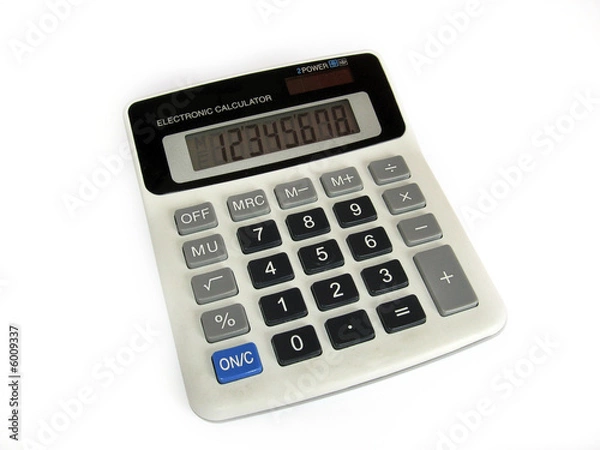 Fototapeta Calculator 