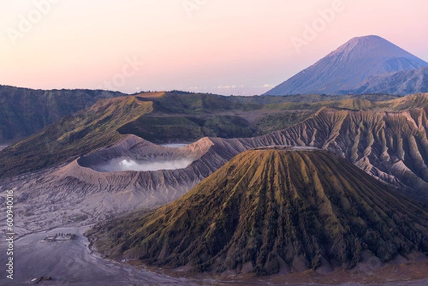 Obraz Mount Bromo with sunlight of Java, Indonesia