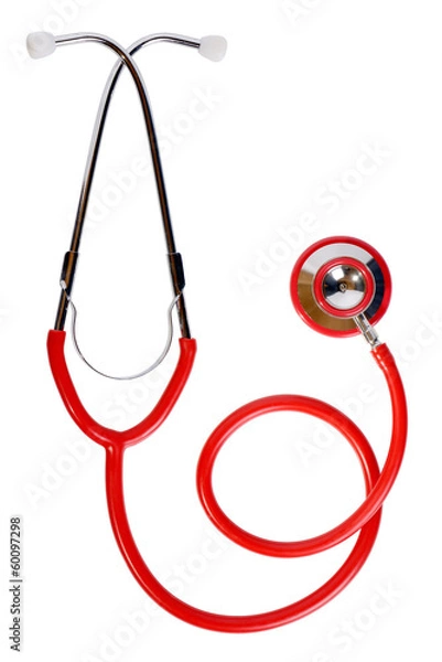 Fototapeta red stethoscope