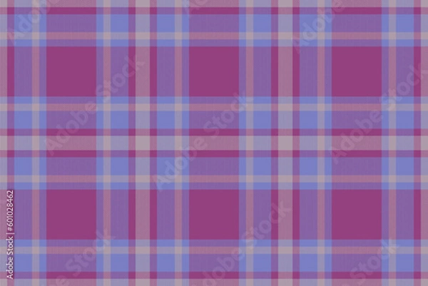 Fototapeta Pattern fabric background. Textile tartan texture. Vector seamless check plaid.