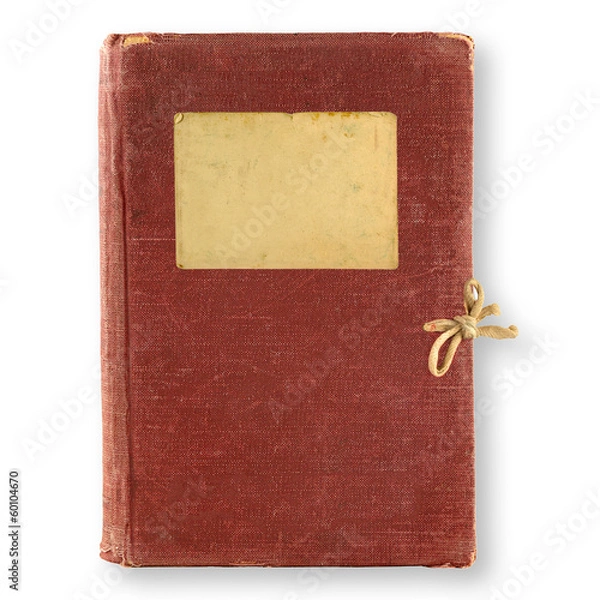 Obraz old, brown diary