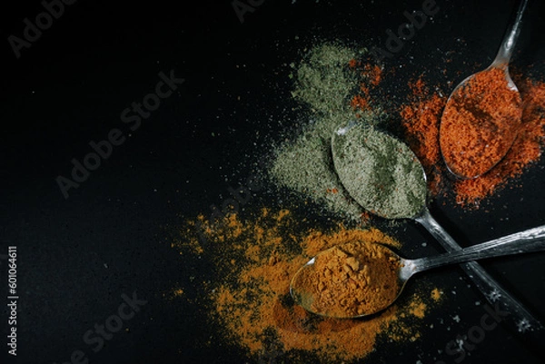 Obraz pepper on a frying pan traditional cook onion