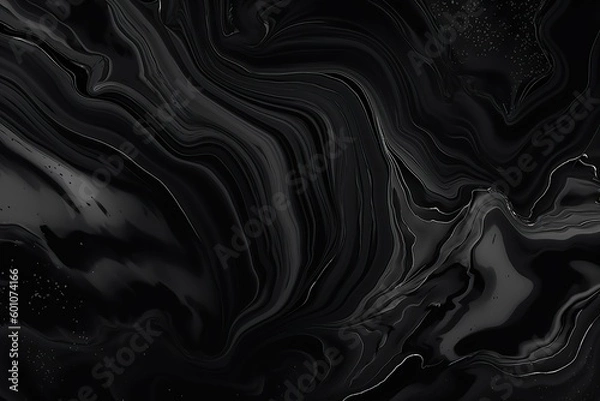 Fototapeta Black marble with golden lines pattern design