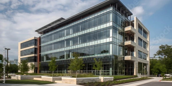 Obraz modern office building