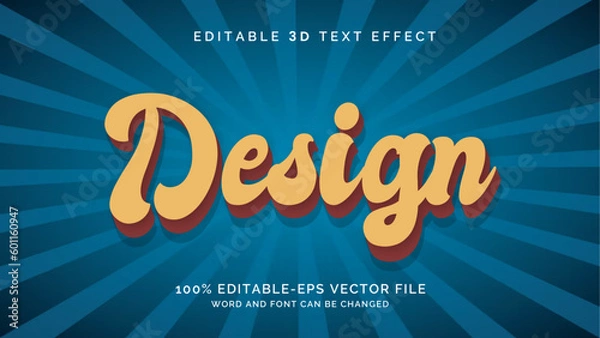 Fototapeta 3d  alphabet font typeface t-shirt Design