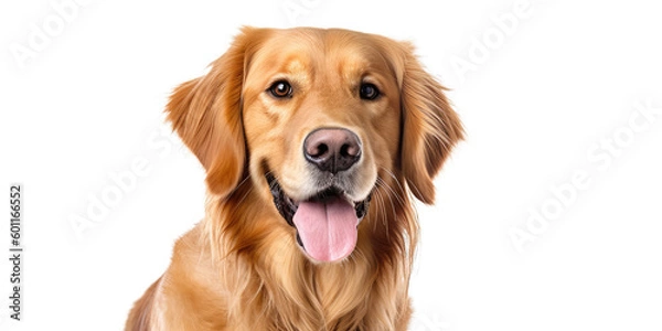 Fototapeta Golden retriever generative ai