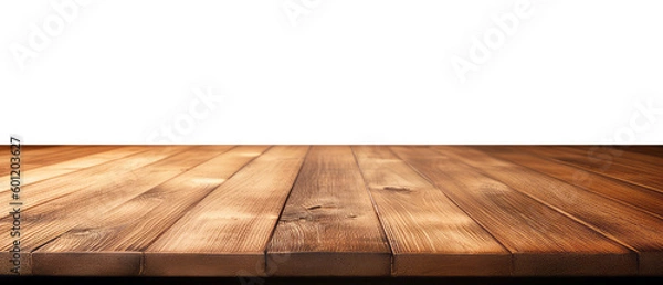 Obraz Wooden table surface product placement