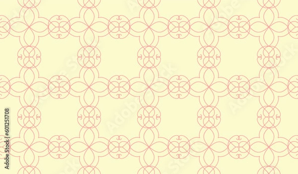 Obraz  KDP Geometric Coloring Pattern  