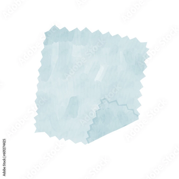 Fototapeta 水色のメガネ拭き