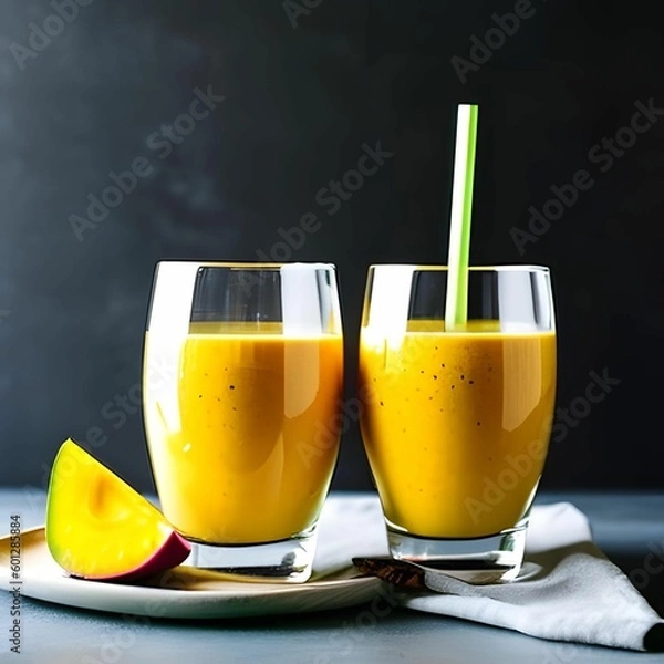Obraz Mango smoothie photo 