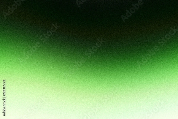 Obraz black green gradient background with grain texture 