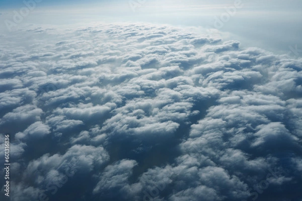 Fototapeta 雲_飛行機からの眺め