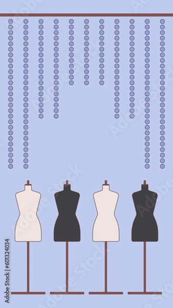 Obraz トルソーと球暖簾