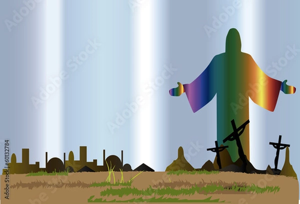 Fototapeta Resurrection  Christ  Easter