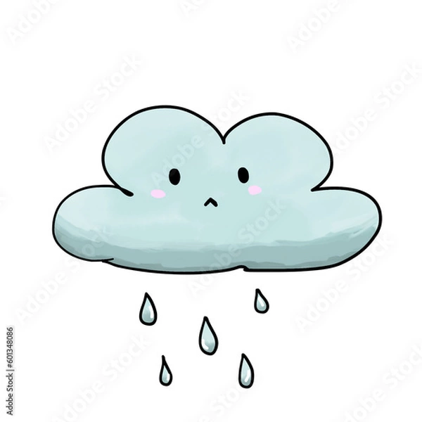 Obraz cloud with rain
