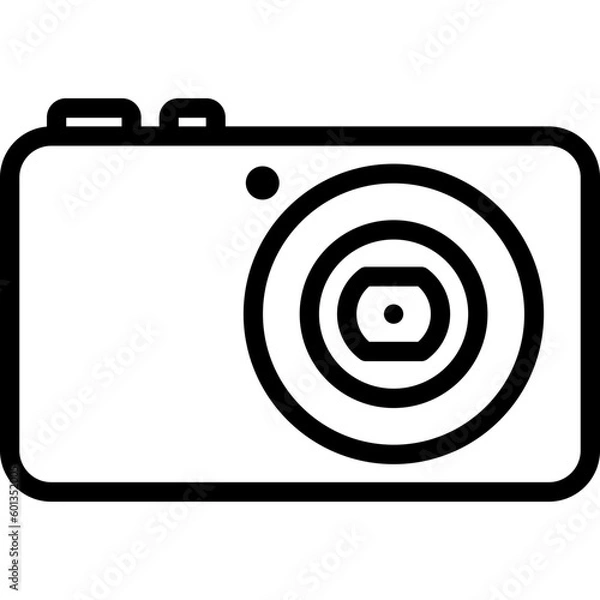 Fototapeta Compact Camera Icon