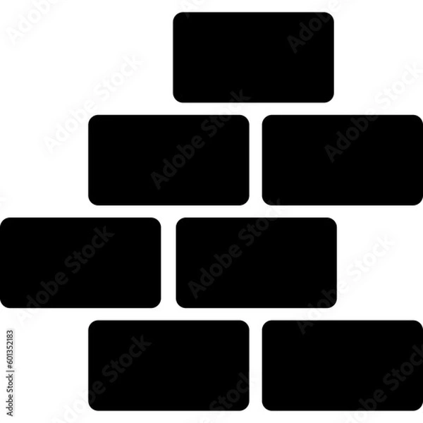 Fototapeta Bricks Icon