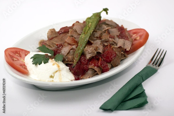 Obraz Iskender Kebap Besteck