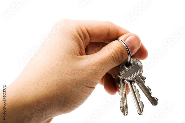 Obraz keys in hand