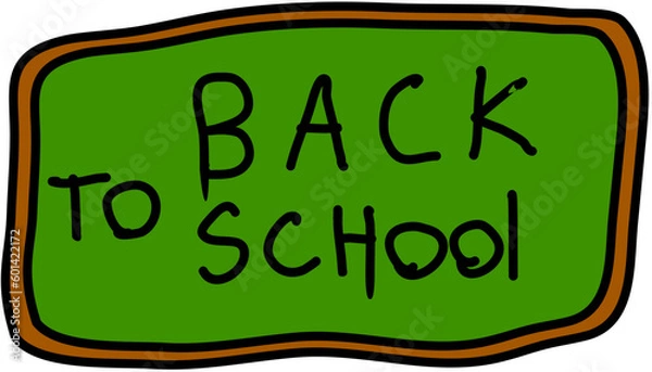 Fototapeta back to school