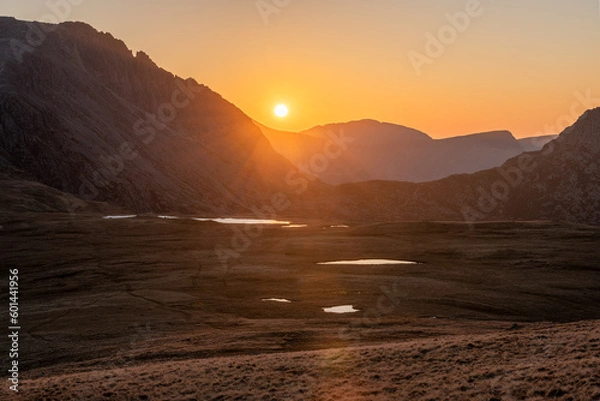 Obraz Snowdonia Sunset
