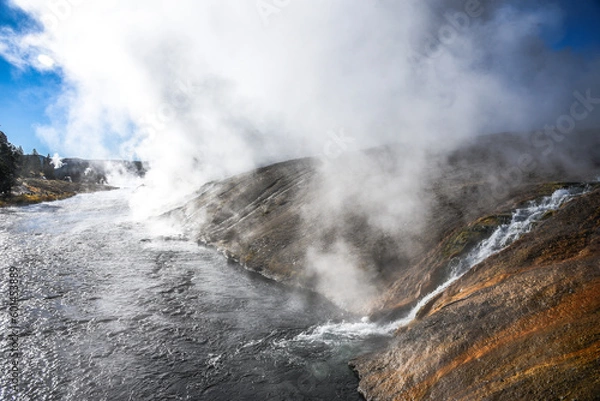 Obraz Mammoth Hot Springs