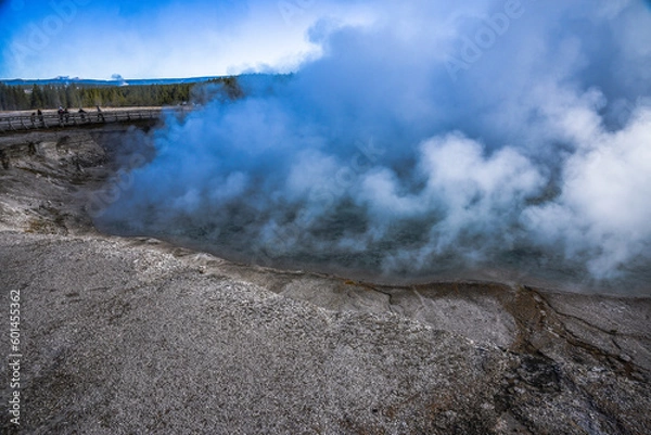 Obraz Mammoth Hot Springs