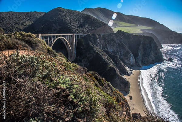 Obraz Bixby Bridge on Highway One