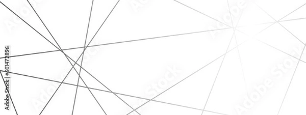 Fototapeta A beautiful Chaotic abstract line seamless pattern. Random geometric line seamless pattern. colorful outline monochrome texture. Vector illustration.