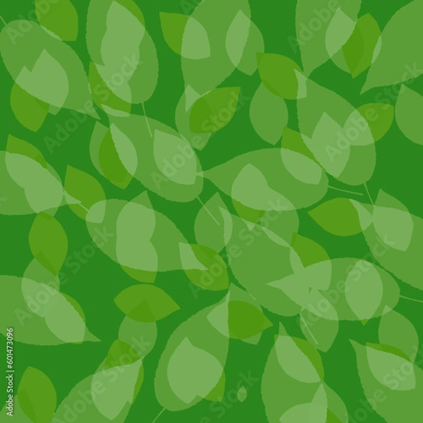 Obraz abstract green shapes background pattern design