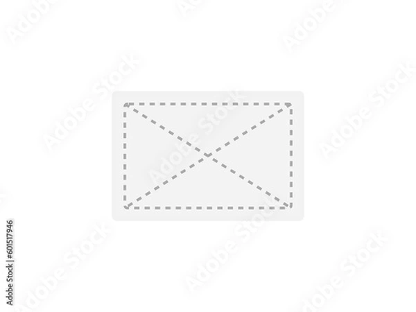 Fototapeta フラット雑巾アイコン