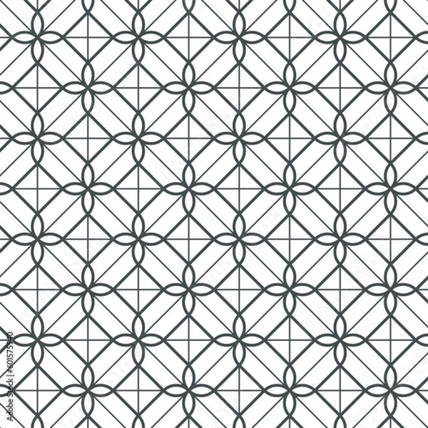 Fototapeta Simple colorful geometry background.Vector illustration.