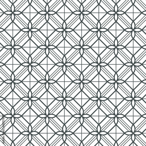 Fototapeta Simple colorful geometry background.Vector illustration.