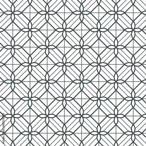 Fototapeta Simple colorful geometry background.Vector illustration.