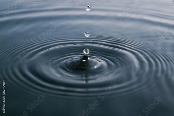 Obraz Water droplets