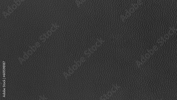 Obraz Gray leather texture, close-up, background surface