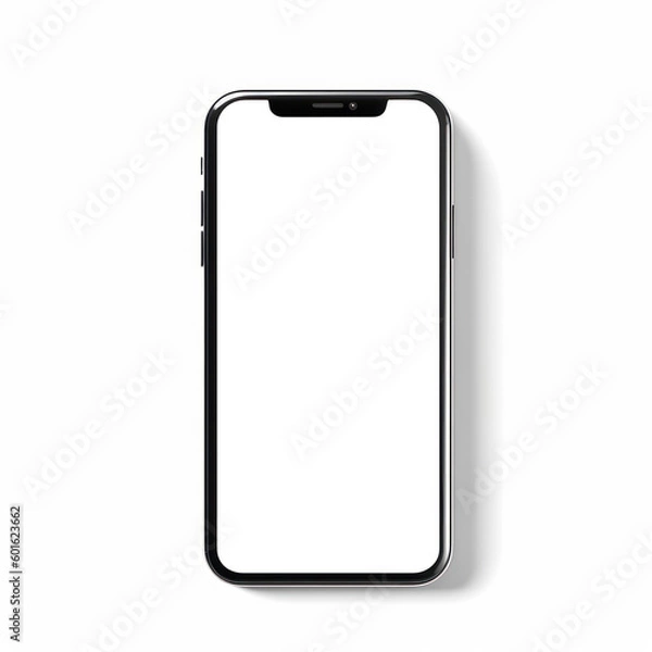 Fototapeta blank smartphone mock up